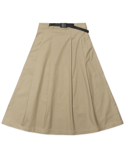 Woodbird - WBMia Pleat Nederdel - Sand